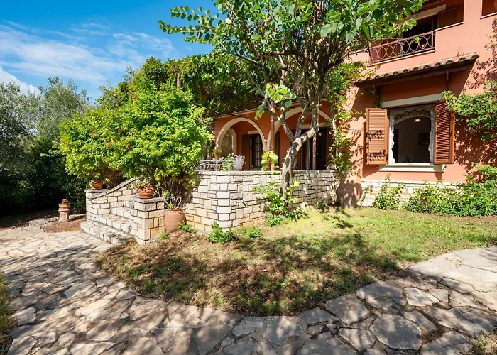 Villa Apollo In Barbati By Guestcorfu